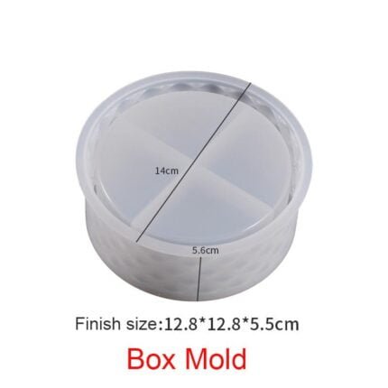 bow bekecidi box silicone mold